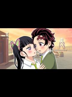 [x]『片思い⇨両思い』キスでわかったカナヲの気持ち…炭カナ恋愛編【鬼滅の刃・キメツ学園ライン動画/声真似アフレコ】 - YouTube