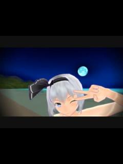 [x]水着妖夢が夜の海でGravity=Reality - ニコニコ動画