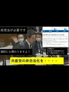 [x]NHKから国民を守る党 浜田聡参議院議員 2023年3月6日 参議院予算委員会で政党法の必要性を訴える （共産党のヤジがすごい） - YouTube