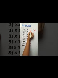 [x]Table of 39 || Learn multiplication of 39 table #math #table #mathtable ...