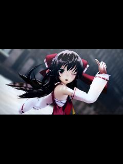 [x] ロングヘアな霊夢さんでアンチグラビティーズ - YouTube