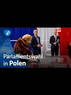 [x]Knappes Ergebnis erwartet: Parlamentswahl in Polen - YouTube