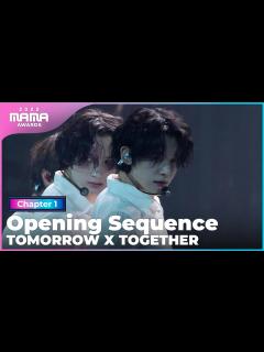 [x][2022 MAMA] TOMORROW X TOGETHER - Opening Sequence | Mnet 221129 방송 ...