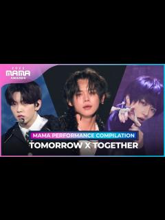 [x][#2022MAMA] TOMORROW X TOGETHER(투모로우바이투게더) MAMA PERFORMANCE COMPILATION ...
