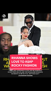 Rihanna gives praise to #ASAPRocky and his fashion style 🤩 | TikTok