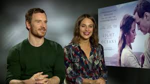 Michael Fassbender and Alicia Vikander show their admiration for each other